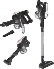 Hoover Akku-Staubsauger Tierhaare H-FREE 100 PETS ohne Beutel + Tierdüse I bis 40 Min. Laufzeit I Staubsauger kabellos mit LED, XL Staubbehlter & Parkfunktion I Akkusauger mit Fugendüse & Staubbürste