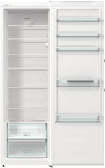 Gorenje R 619 DAXL6 Kühlschrank/AdaptTech/FreshZone/Schnellkühlfunktion/Umluft-Kühlsystem/LED Display / 398l / 185cm / EEK D/Edelstahl