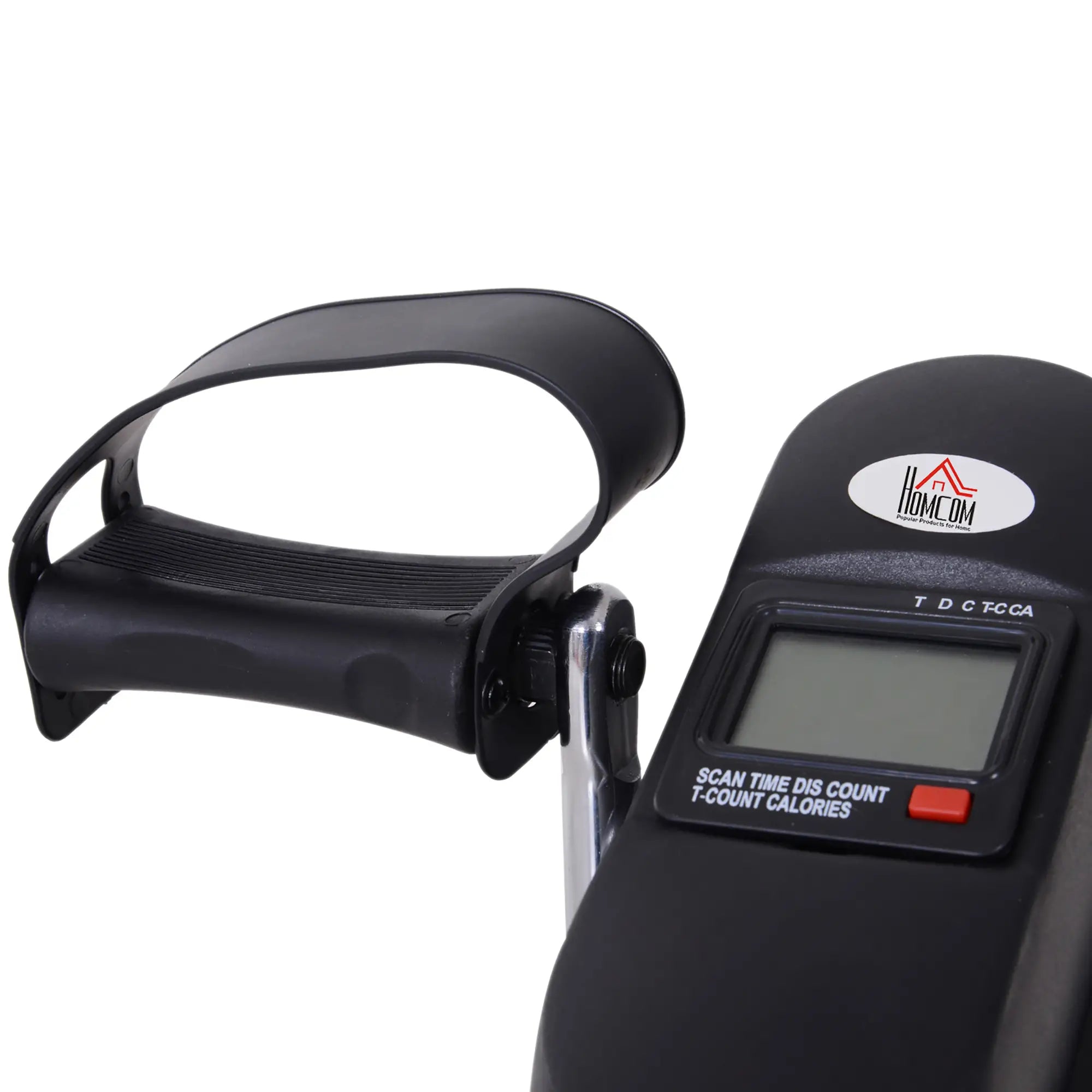 HOMCOM Mini Bike Pedaltrainer mit LCD-Display, verstellbarer Widerstand