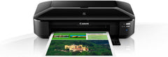Canon PIXMA iX6850 Drucker Farbtintenstrahl Multifunktionsgerät DIN A3+ (Bürodrucker, Fotodruck, Textdruck, 9.600 x 2.400 DPI, WiFi, WLAN, USB, 5 Separate Tinten, Direktdruck, Print App) schwarz