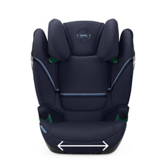 CYBEX Gold Kindersitz Solution S2 i-Fix, Für Autos mit und ohne ISOFIX, 100 - 150 cm, Ab ca. 3 bis 12 Jahre (15 - 50 kg), Lava Grey