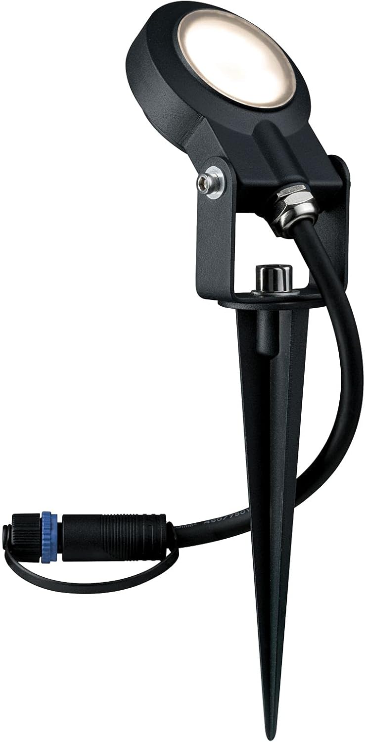 Paulmann Leuchten Paulmann 93696 Outdoor Plug & Shine 3er-Set Spot Sting Basisset IP67 3000K 3 x 6W