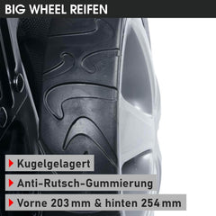 BRAST® Benzin Rasenmäher Trike mit Antrieb | 5,2kW(7PS) | 53cm Schnittbreite | viele Modelle | TÜV | 4 Takt OHV Motor | 30-80mm Schnitthöhe | 60L Fangkorb | Stahlgehäuse | Speed
