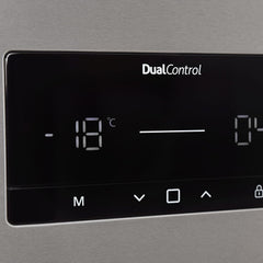 Sharp SJ-BA20DHXIC-EU Kühlschrank Kühl-Gefrierkombination NoFrost Inox Look