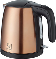 Melitta AromaFresh - Filterkaffeemaschine - mit Glaskanne - integriertes Mahlwerk - Timer Funktion - 10 Tassen - Pure Black