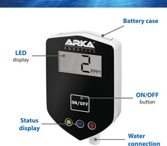ARKA myAQUA 1900 Umkehrosmoseanlage 1900 L/Tag - Wasserfilter & Enthärtungsanlage, entfernt bis zu 99% Salze, Schadstoffe & Bakterien - Für Aquarien & Haushalt