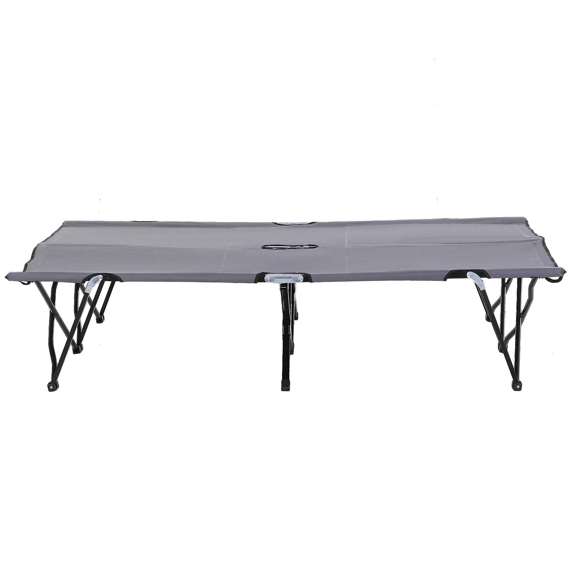 Outsunny Campingbett klappbar für 2 Personen erhöht faltbar
