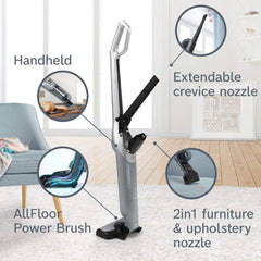 Bosch Akku-Staubsauger Flexxo 2in1 Serie 4 BBH32101, kabelloser Handstaubsauger, beutellos, hohe Saugleistung, Lange Laufzeit, Kurze Ladezeit, Fugendüse, alle Bodenarten, schwarz