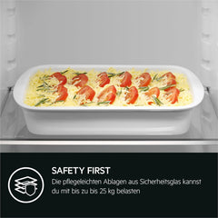AEG TSK5O881ES Built-In Fridge / 880 mm / 142 L/Tow Door/E