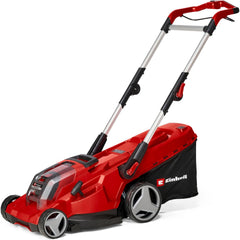 Einhell Akku-Rasenmäher RASARRO 36/42 Kit Power X-Change (36V, 42 cm Schnittbreite, bis 725 m², Brushless, 50L Fangkorb, Mulchfunktion, inkl. 2x 5,2Ah + 1x Twincharger)