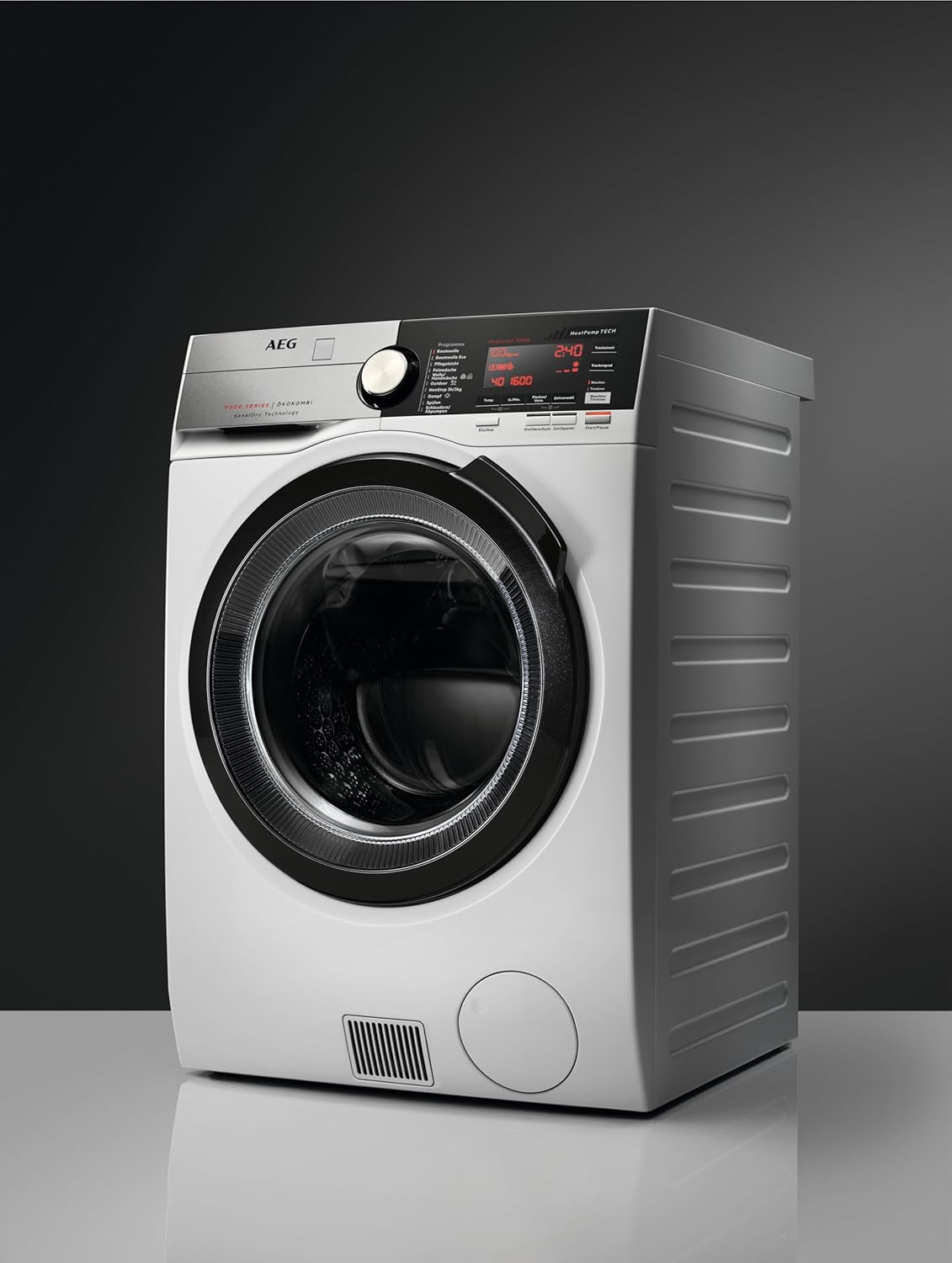 AEG L7WBA60680 Waschtrockner / DualSense - schonende Pflege / 8 kg Waschen / 5 kg Trocknen / D / energiesparend / Mengenautomatik / Nachlegefunktion / ProSteam - Auffrischfunktion / 1600 U/min Weiß