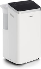 Bosch Cool 4000 Mobiles Klimagerät - 3-in-1: Klimagerät, Luftentfeuchter, Ventilator - 2,6 kW für Räume bis zu 35m² - Mit Auto-Modus, Silent-Modus & Sleep-Modus