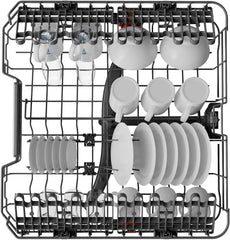 Bauknecht BUO 3O41 PLT X Unterbau-Geschirrspüler 60 cm /14 Maßgedecke /10 Standardprogramme und 1 Sensorprogramm/PowerClean/ActiveDry/Besteckschublade/Vollwasserschutz