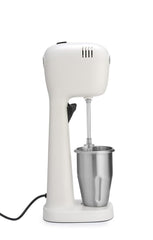 HENDI Milchshake Maker, Inkl. 2 Mixbechers (Edelstahl und Polykarbonat) und 4 austauschbaren Rührwerken, Drink mixer, Frappés, Getränkemixer, 230V/400W, 170x196x(H)490mm, Karamell