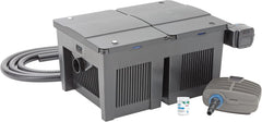 OASE 56789 Durchlauffilter BioSmart Set 36000 geeignet für Teiche bis 36 m³, Filtersystem, Filterkomplettset inkl Filtermaterial, Teichpumpe und UVC Klärer