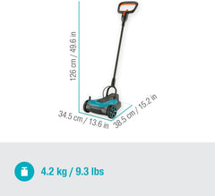 Gardena Akku-Rasenmäher HandyMower 22/18V P4A Ready-To-Use Set: Handrasenmäher, für Rasenflächen bis zu 50 m², Schnitthöhenverstellbar, inkl. 18V P4A Akku (14620-20)