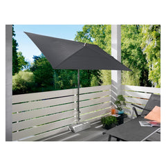 LIVARNO home Sonnenschirm, 210 x 140 cm, rechteckig - B-Ware
