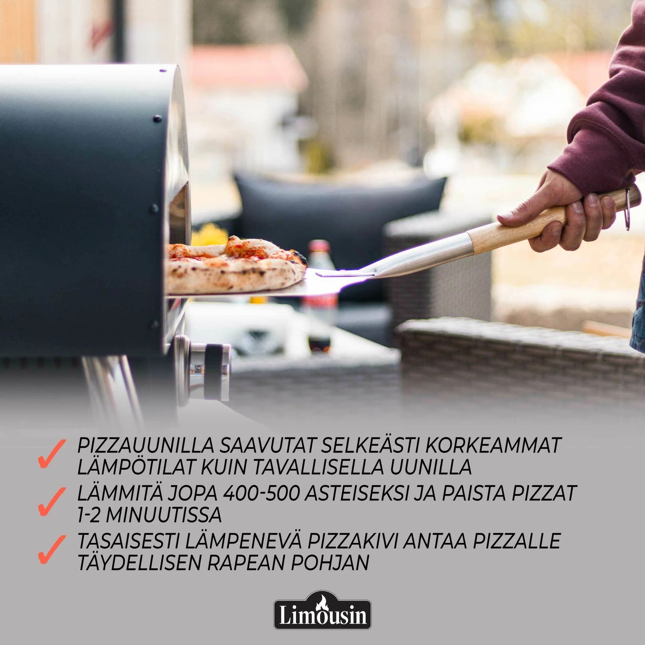 Limousin Pizzaofen Premium 12