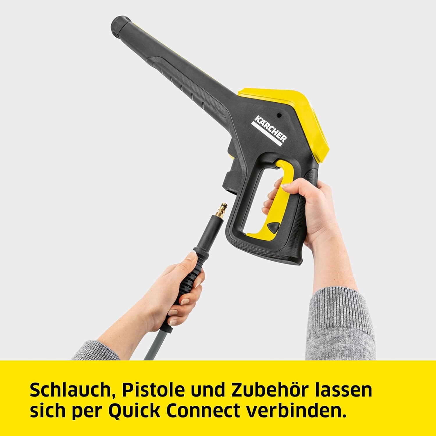 Kärcher Hochdruckreiniger K 4 Power Control Flex Home, Druck: max. 130 bar, Fördermenge: 420 l/h, Fläche: 30 m²/h, Wasserfilter, Gewicht: 11,5 kg, Hochdruckpistole, Dreckfräser, Strahlrohr, Home Kit