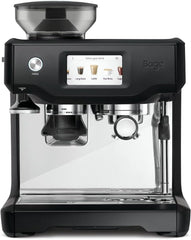 Sage - The Barista Touch - Kaffeemaschine mit automatischem Milchaufschäumer & integriertem Mahlwerk - Touchscreen, abnehmbarer Tamper, 5 Voreinstellungen - Siebträgermaschine - Gebürsteter Edelstahl