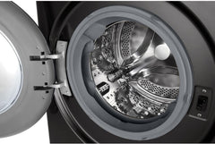 LG F4WV7080, Klasse A, Frontlader-Waschmaschine 8 kg, 1400 U/Min, AI Direct Drive, Wi-Fi, Tiefenreinigung mit Dampf, Große Kapazität, TRIPLE A, Außentür aus Sicherheitsglas, 62 x 60 x 85 cm ꟷ Weiß