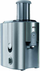 DeLonghi Braun J700 Multiquick 7 Entsafter | Hochleistungs-Entsafter-System | Groer Einfüllschacht (75 mm) | Innovatives Anti-Tropf-System | Kraftvoller 1.000 Watt Motor | silber