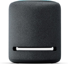 Echo Studio (Neueste Generation) | Der beste Klang, den unsere smarten WLAN- und Bluetooth-Lautsprecher je geboten haben – mit Dolby Atmos, 3D-Audio, Smart-Home-Hub und Alexa | Weiß