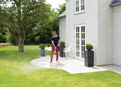 Nilfisk bar Hochdruckreiniger mit Induktionsmotor (inkl. Patio Cleaner Flächenreiniger und rotierende Bürste) E145.4-9 blau