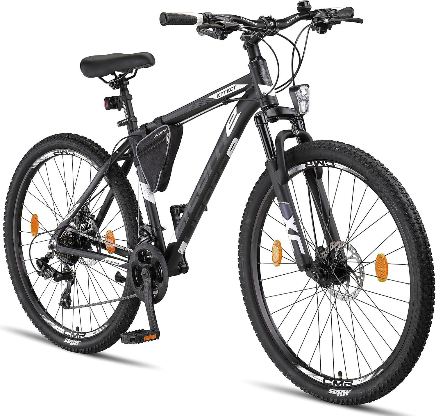 Licorne Bike Effect Premium Mountainbike Aluminium Discbremse Jungen Mädchen 21 Gang