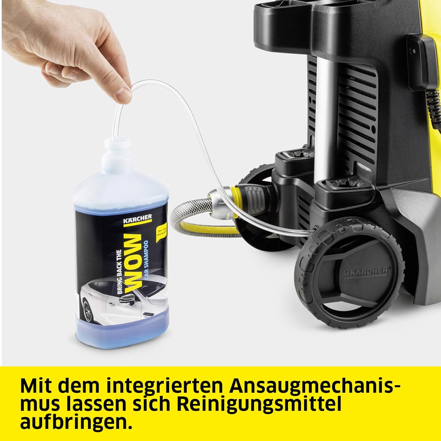 Kärcher Hochdruckreiniger K 4 Power Control Flex Home, Druck: max. 130 bar, Fördermenge: 420 l/h, Fläche: 30 m²/h, Wasserfilter, Gewicht: 11,5 kg, Hochdruckpistole, Dreckfräser, Strahlrohr, Home Kit
