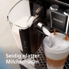 Philips Serie 5400 Kaffeevollautomat - Genießen Sie 12 Getränke, schnell reinigendes LatteGo, intuitives TFT-Display, anpassbare Kaffeeeinstellungen, erstklassiges Küchendesign (EP5441/50)
