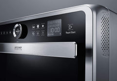 Bauknecht Jet Chef MW 179 IN Edelstahl 5in1-Multifunktionsmikrowelle/ 1000 W/ 33 L Garraum/Heißluft 1500 Watt/ Quartz Grill 1200 W/DualCrisp/ Dampfgaren/Schmelz- und Schnellauftau-Funktion