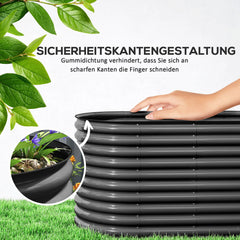 Hochbeet 160x80x80 cm aus Stahl für Garten & Balkon