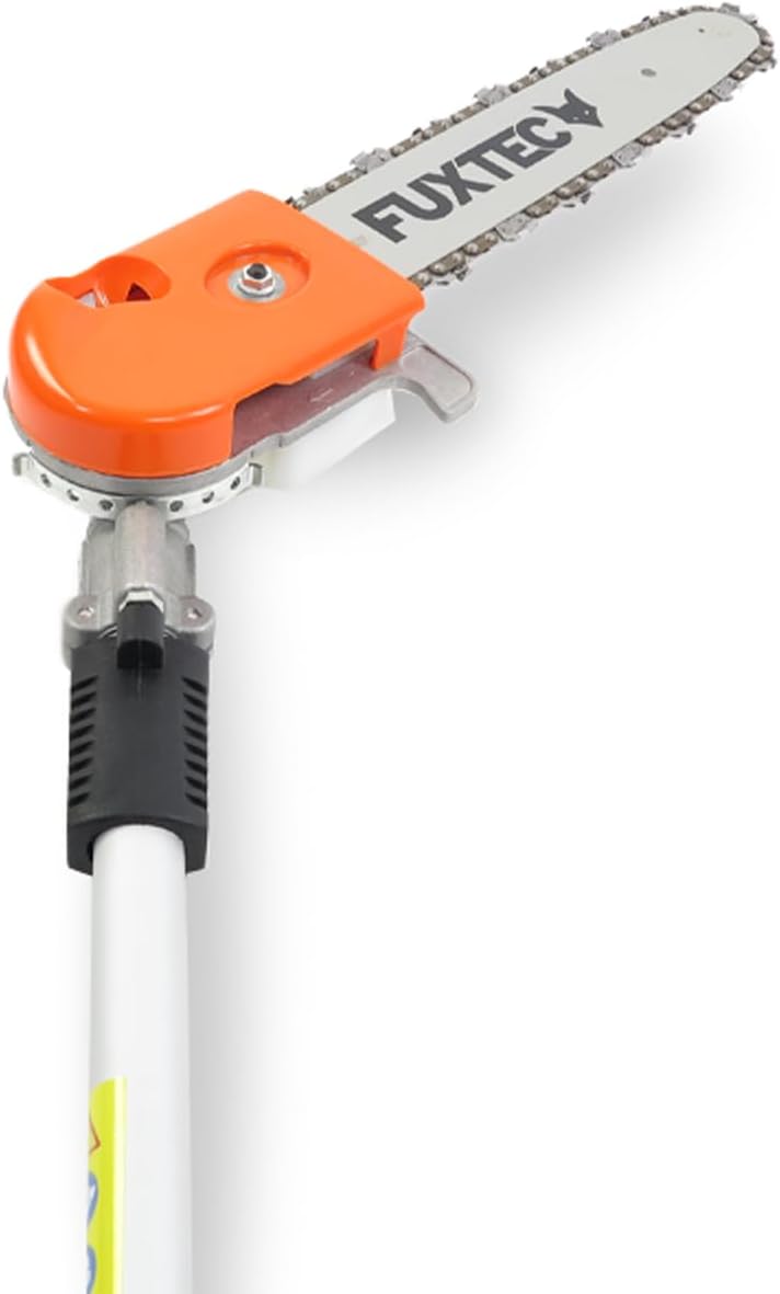 FUXTEC Benzin Motorsense FX-MT252ER 5in1 Multitool, 52 ccm, Tragegurt inkl. 1m Verlängerung 3 PS Kombigerät Heckenschere mit verstellbarem Hochentaster Kombisystem Freischneider 2-Takt