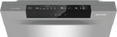 Gorenje GS 541D10 X Freistehender Geschirrspüler / SuperSilent / 11 Maßgedecke / 5 Programme / Programmanzeige / TotalDry / Silber, 45 cm breit