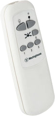132 cm Deckenventilator Bendan 72220 mit Einzelleuchte und fünf Flügeln, Ausführung in seidenmattem Chrom mit Opalmilchglas
