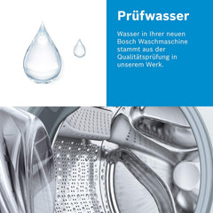 BOSCH WAN28127 Waschmaschine Serie 4, Frontlader mit 8kg Fassungsvermögen, 1400 UpM, Iron Assist, Active Water Plus, EcoSilence Drive, Speed Perfect, Weiß, 60cm