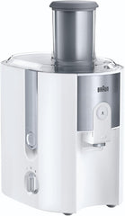 DeLonghi Braun J700 Multiquick 7 Entsafter | Hochleistungs-Entsafter-System | Groer Einfüllschacht (75 mm) | Innovatives Anti-Tropf-System | Kraftvoller 1.000 Watt Motor | silber