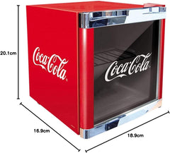 °CUBES Flaschenkühlschrank Coca-Cola Classic/ 51 cm Höhe / 98 kWh/Jahr / 48 L Kühlteil