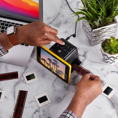 Kodak Slide N SCAN Scanner de Film numérique Max 7- Grand écran LCD 7 convertit Les négatifs Couleur en 22MP HD n & b JPEG, Schwarz, RODFS70