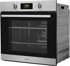 Privileg PBWR6 OH5F IN Einbau-Backofen/ Energieffizienzklasse A/ 71 L/ Hydrolyse-Reinigungsfunktion/ Multifunktions-Umluftbackofen Mit 7 Funktionen/ Edelstahl/ Turn&Go/ Click&Clean