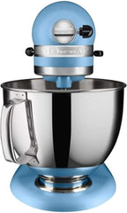 KitchenAid Küchenmaschine I Artisan I Kippbarem Food Processor I Teigknetmaschine mit 5 Zubehör | 2 Schüsseln aus Edelstahl | 4.8 L | Pistaccio