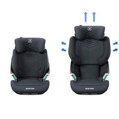 Maxi-Cosi Kore Pro i-Size Kindersitz, 3.5–12 Jahre, 100–150 cm, ClickAssist Licht, Verstellbare Höhe/Breite, Side Protection System+, Authentic Cognac