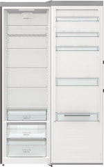 Gorenje R 619 DAXL6 Kühlschrank/AdaptTech/FreshZone/Schnellkühlfunktion/Umluft-Kühlsystem/LED Display / 398l / 185cm / EEK D/Edelstahl