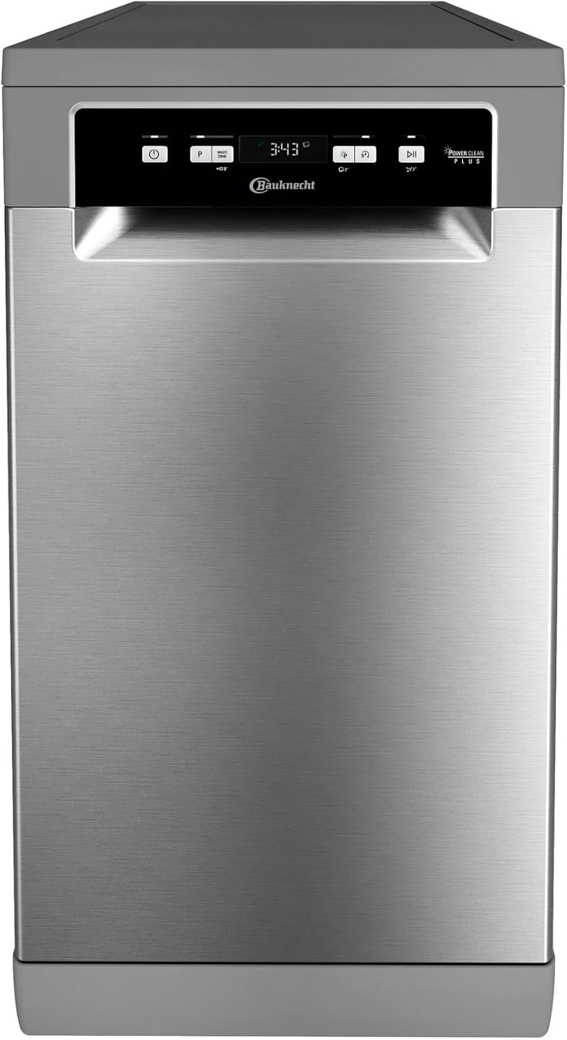Bauknecht BK6FC11BS7A0X Vollintegrierbarer Geschirrspüler (45 cm)/ ActiveDry/Sensorprogramm/PowerClean/Besteckschublade/Hygiene-Programm/Vollwasserschutz/Multizone/Startzeitvorwahl
