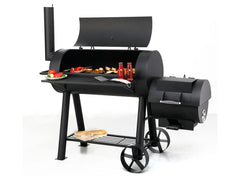 Smoker »Milwaukee«, mit 2 emaillierten Grillrosten