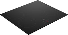 Beko BBSM12340X Einbau-Backofen-Set, zwei autarke Geräte: Induktionskochfeld mit 4 Kochzonen, Backofen mit 8 Heizarten, 72 l Garraum-Volumen, Kindersicherung, Sensortasten, Schwarz/Edelstahl