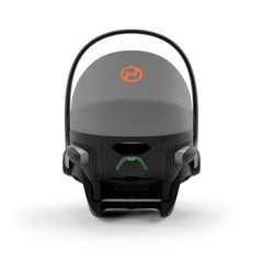 CYBEX Gold Kinderwagen EOS Lux 2-in-1 mit Babyschale Aton B2 i-Size und Babyschalen-Adapter, Reisesystem, Ab Geburt bis 22 kg (ca. 4 Jahre), Moon Black (Schwarz)