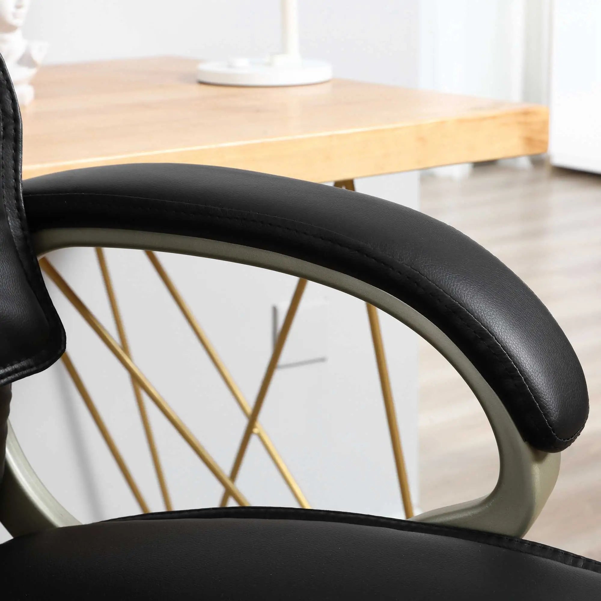 HOMCOM Bürostuhl höhenverstellbar 360° drehbar