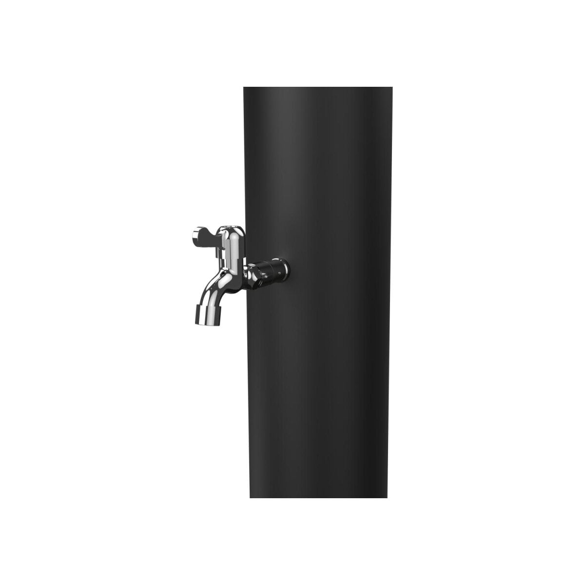 PARKSIDE® Solardusche, großer Duschkopf in Chromoptik - B-Ware Transportschaden Kosmetisch